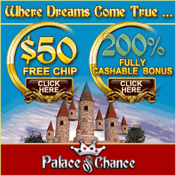 Get Your Free Money at Palace of Chance Casino